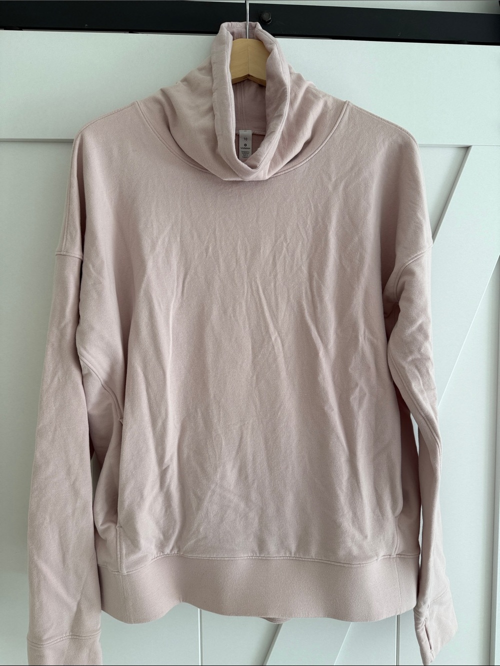 Lululemon Go Forward Pullover in Baby Pink